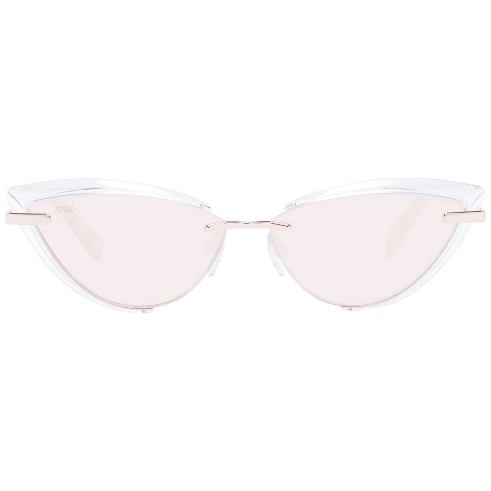 Lunettes de soleil femme blanches