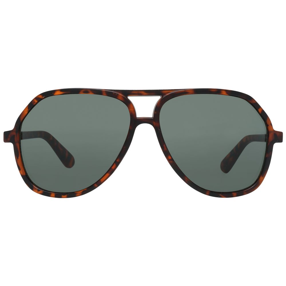 Lunettes de soleil marron pour hommes