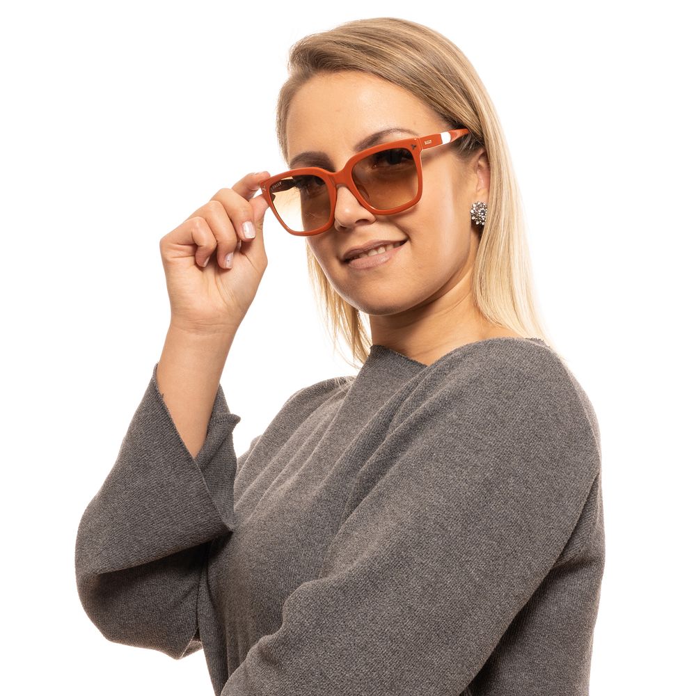 Gafas de sol naranjas para mujer