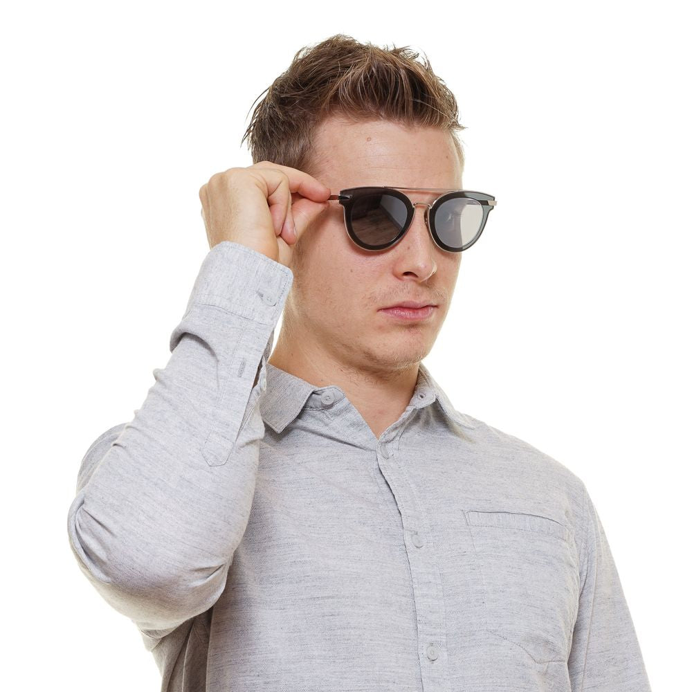 Gafas de sol plateadas para hombre