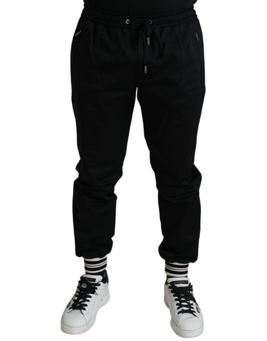 Sleek Skinny Cotton Jogger Pants