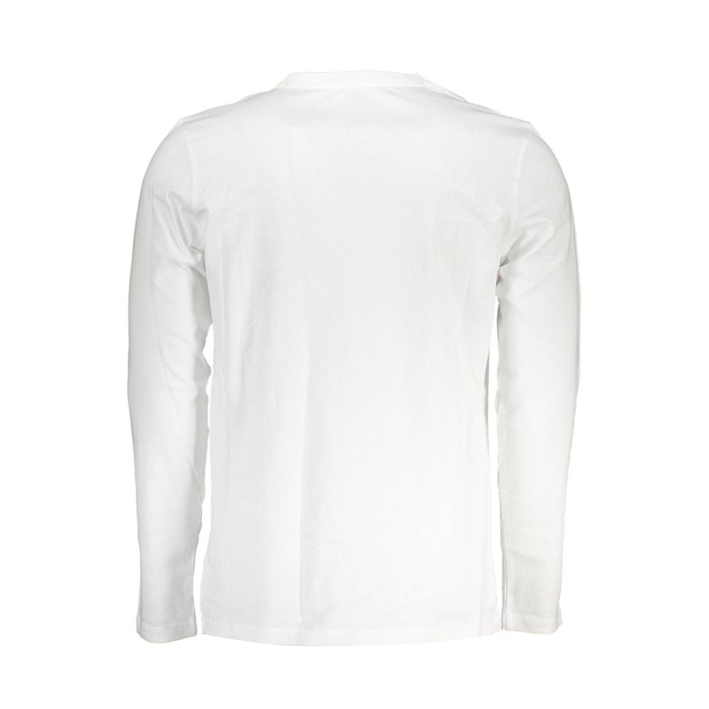 White Cotton Men T-Shirt