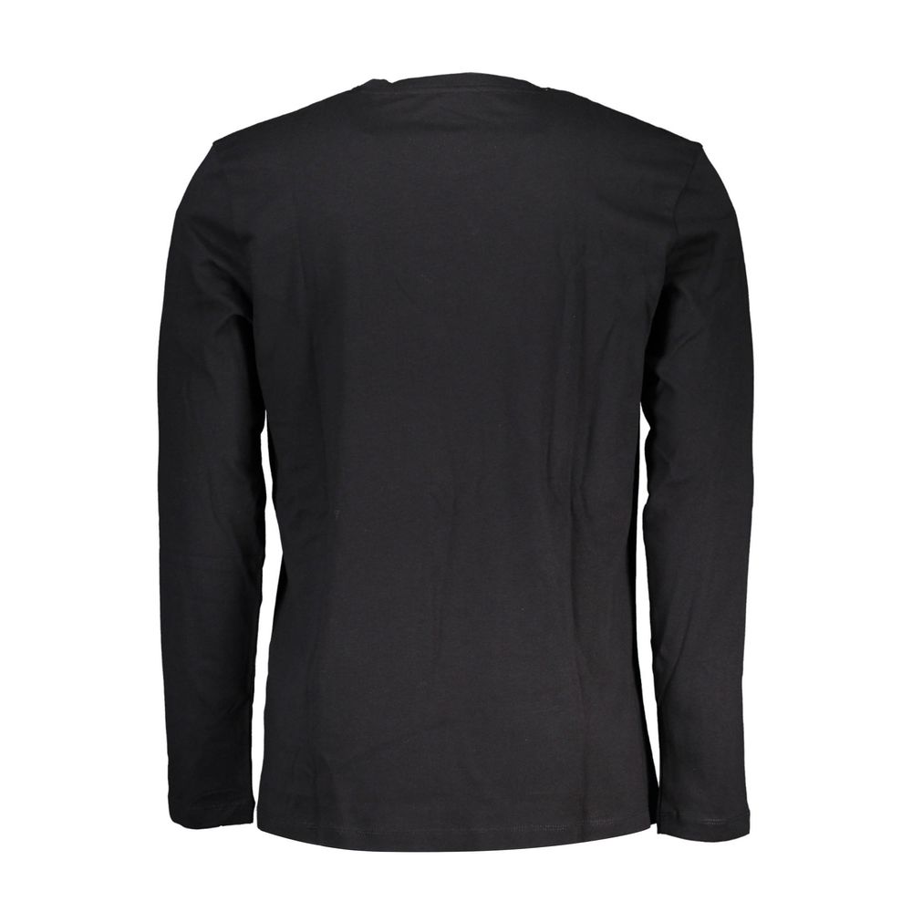 Black Cotton Men TShirt