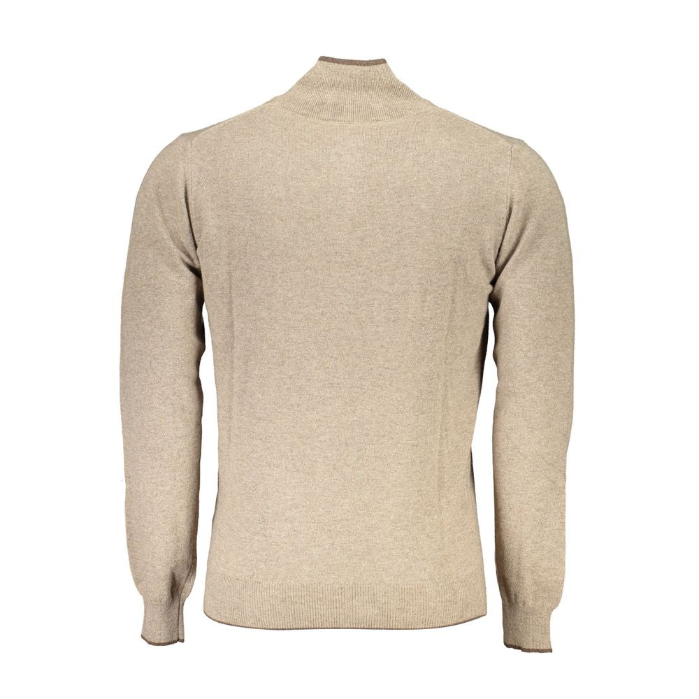 Beige Polyamide Men Sweater