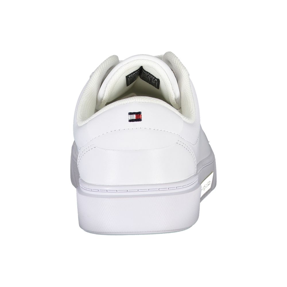 White Leather Women Sneaker