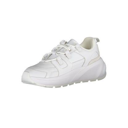 White Leather Women Sneaker