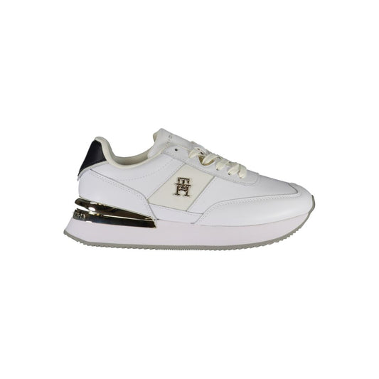 White Leather Women Sneaker