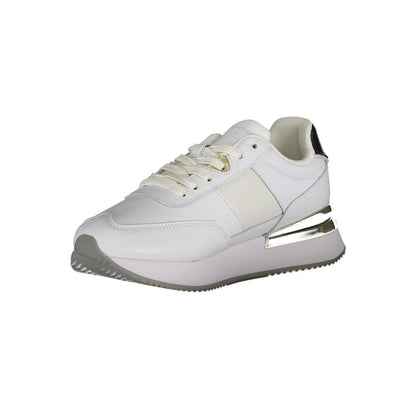 White Leather Women Sneaker