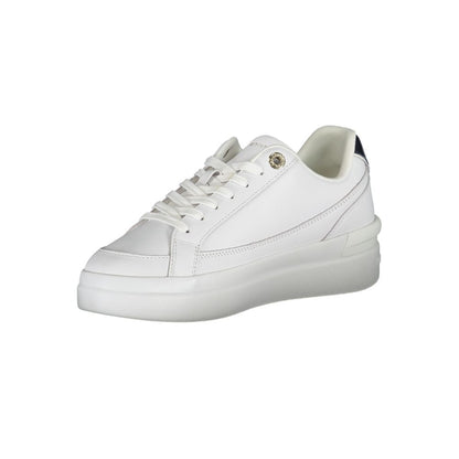 White Leather Women Sneaker