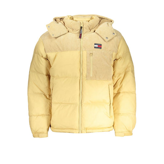 Beige Polyamide Men Jacket