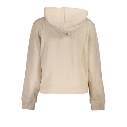 Beige Cotton Women Sweater