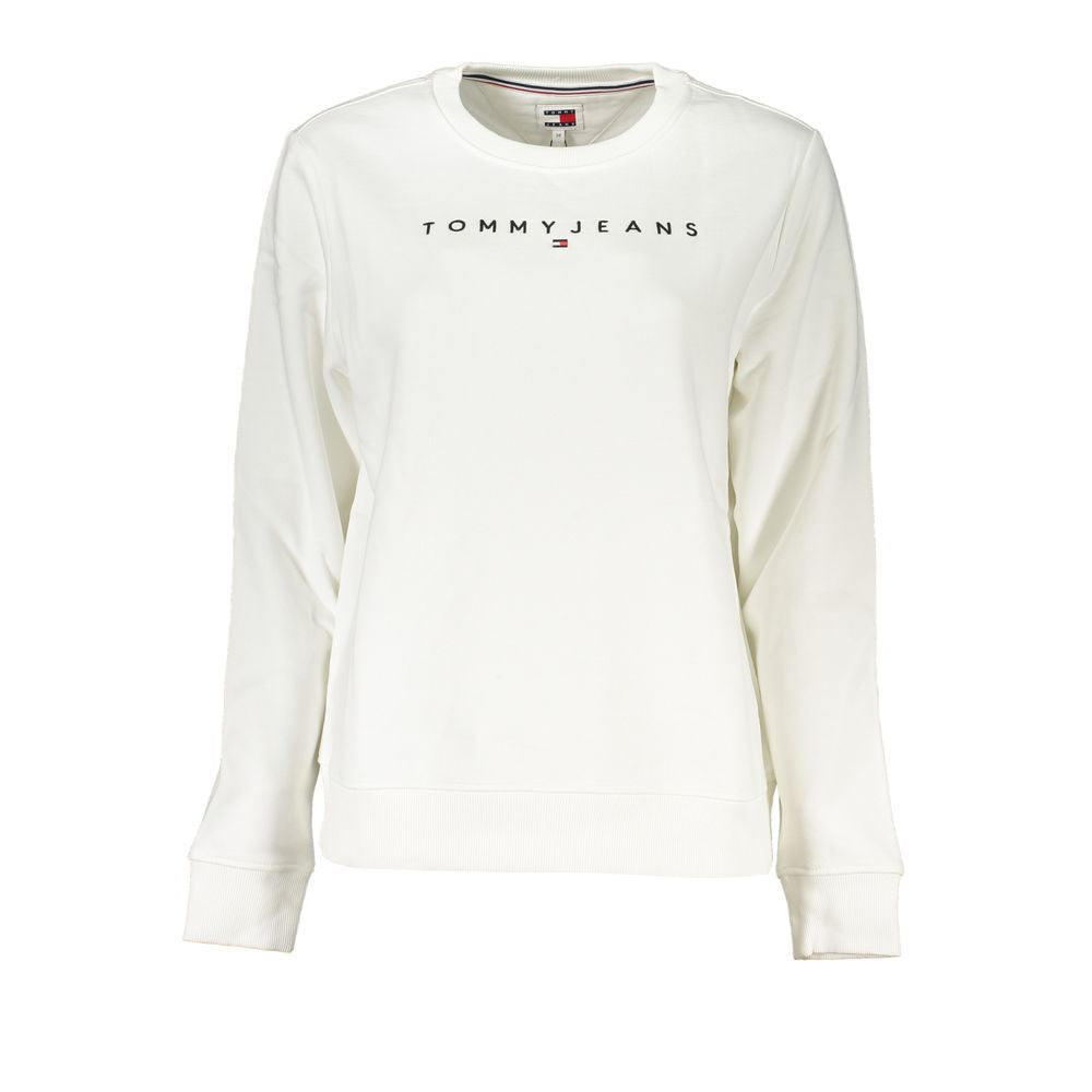 White Cotton Women Sweater