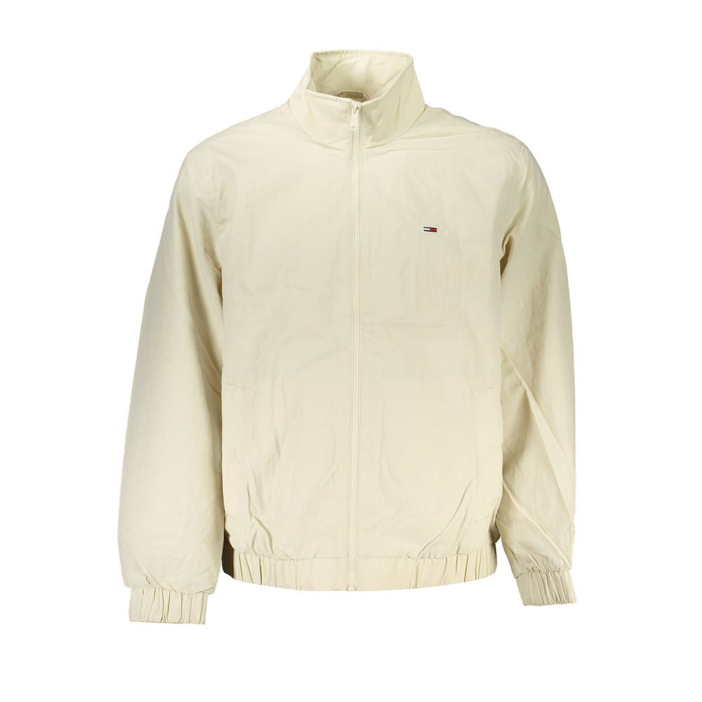 Beige Long Sleeve Recycled Jacket