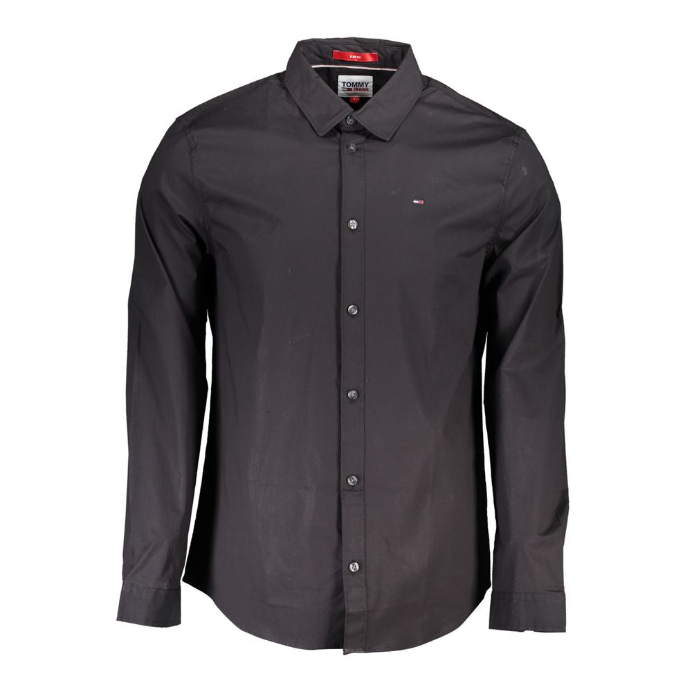 Sleek Slim Fit Italian Collar Shirt