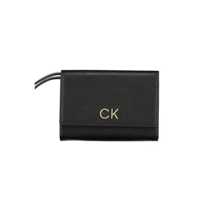 Sleek Compact Designer Wallet in Black