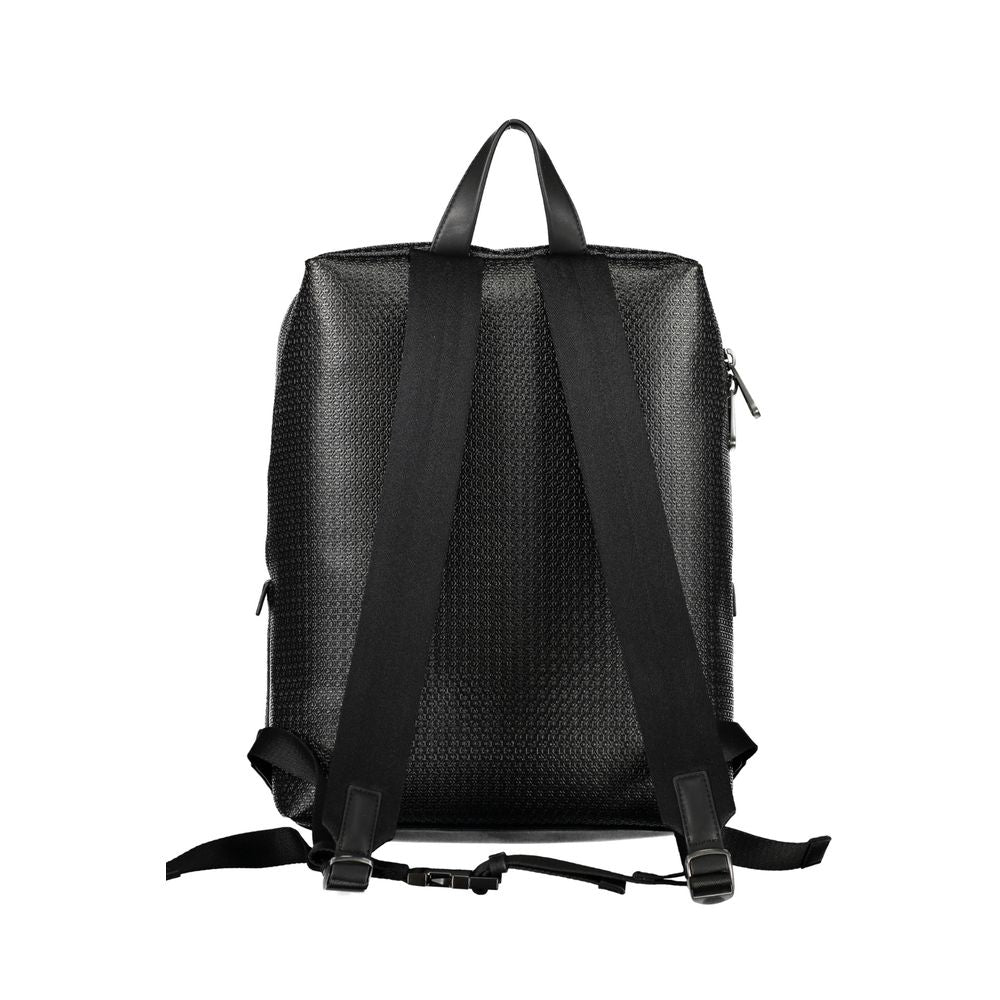 Sleek Urban Traveler Backpack in Black