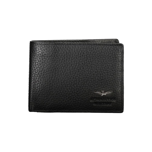 Sleek Dual-Compartment Leather Wallet