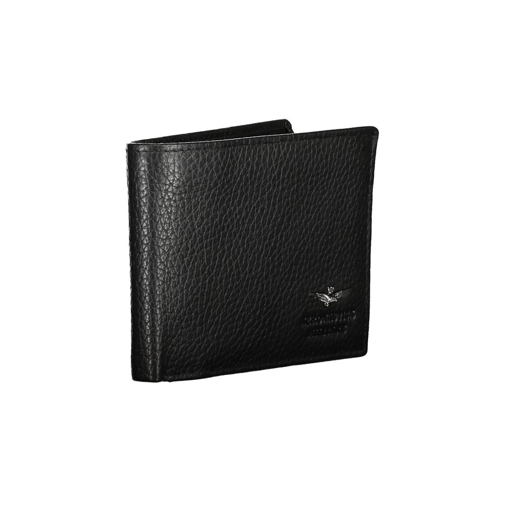 Sleek Dual-Compartment Leather Wallet