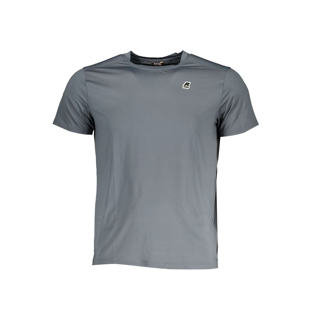 Sleek Tech-Fabric Crew Neck Tee