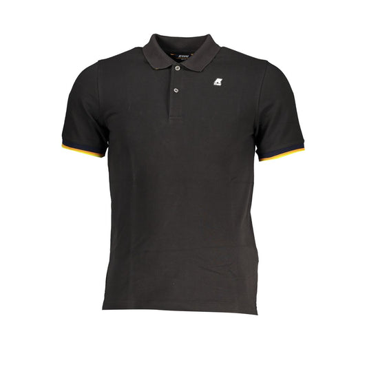 Elegant Short Sleeved Polo with Contrast Details