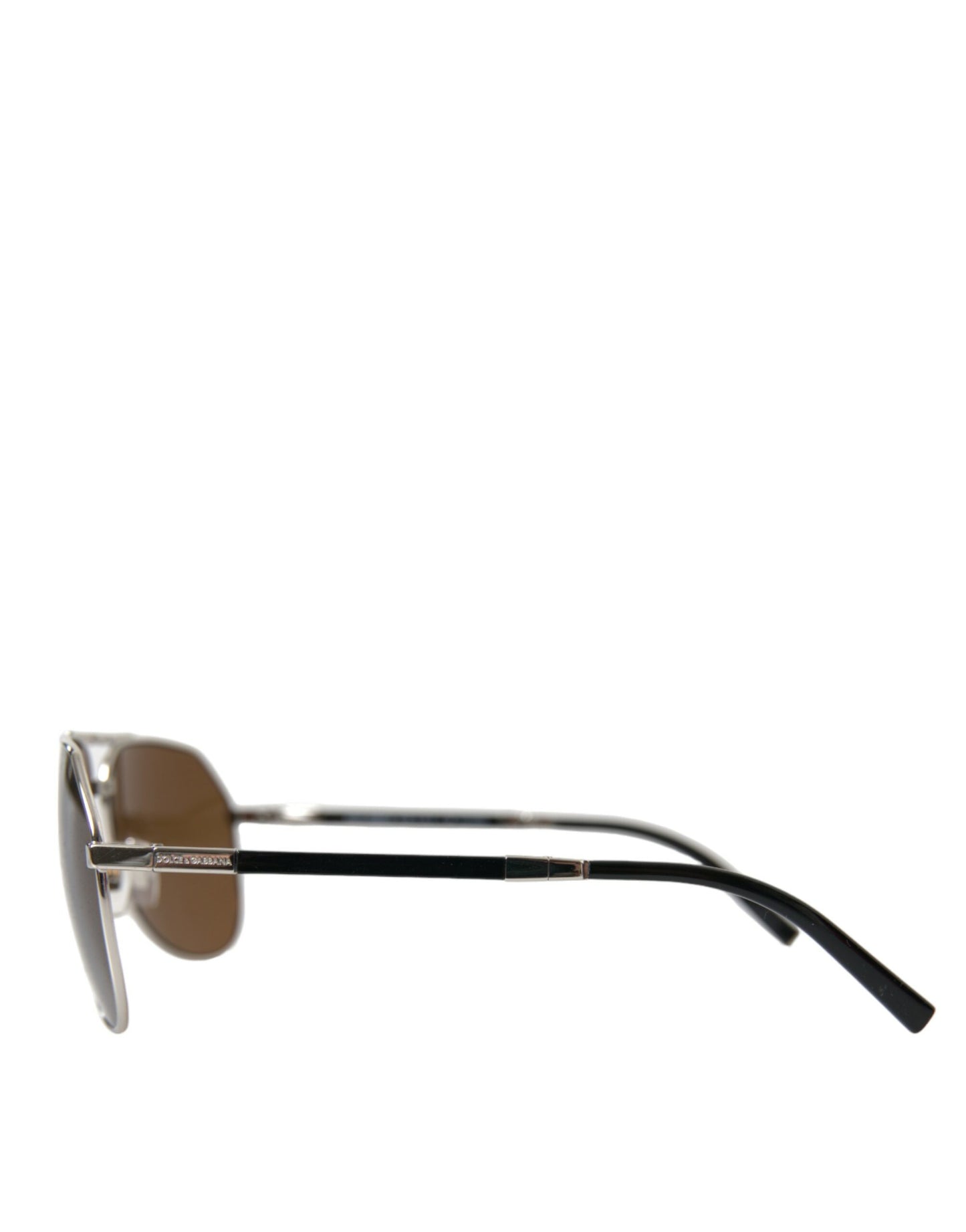 Sleek Silver Metal Sunglasses for Men