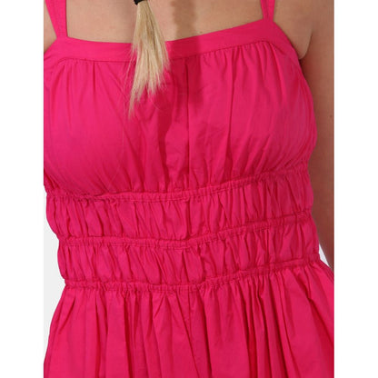 Fuchsia Cotton Dress