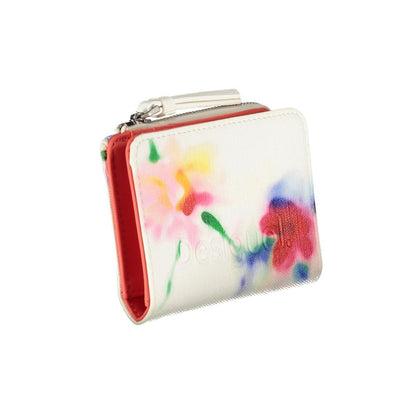 White Polyester Wallet