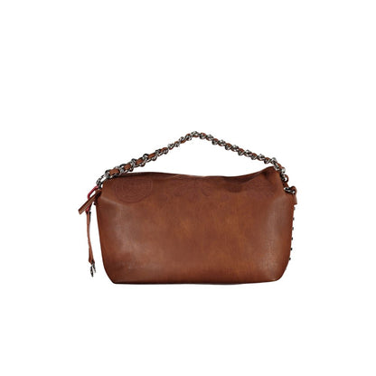 Brown Polyethylene Handbag