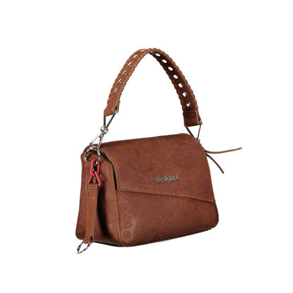 Brown Polyethylene Handbag