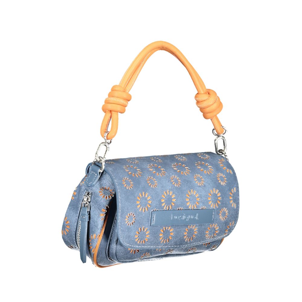 Light Blue Polyethylene Handbag