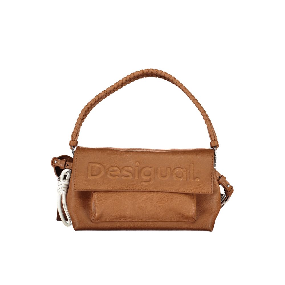 Brown Polyethylene Handbag