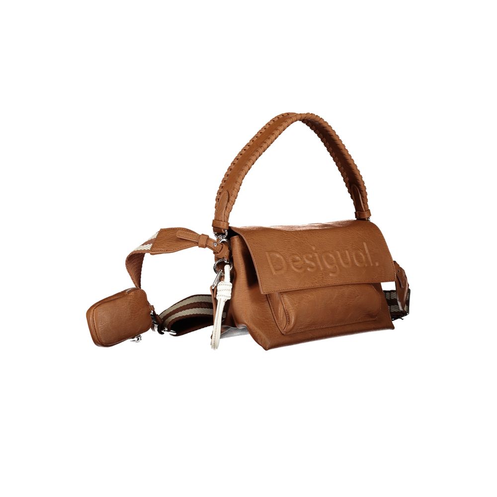 Brown Polyethylene Handbag