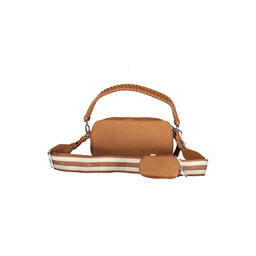 Brown Polyethylene Handbag