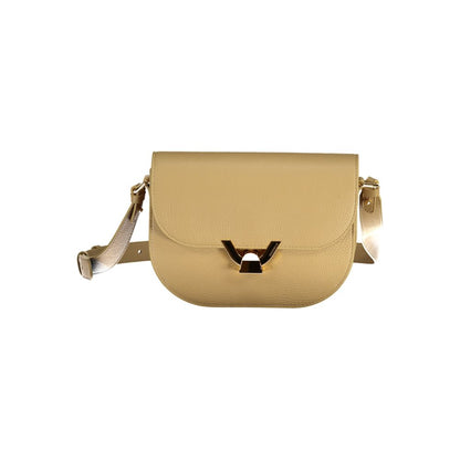 Beige Leather Handbag