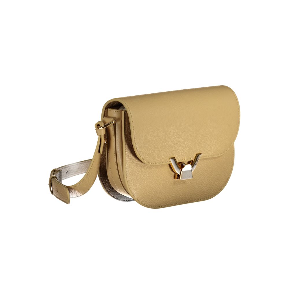 Beige Leather Handbag