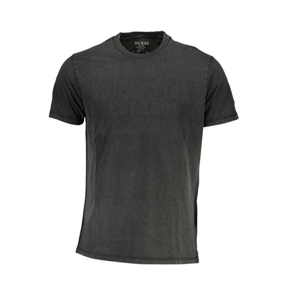 Black Cotton T-Shirt