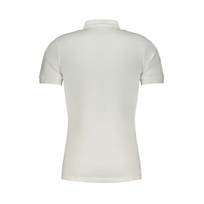 White Cotton Polo Shirt