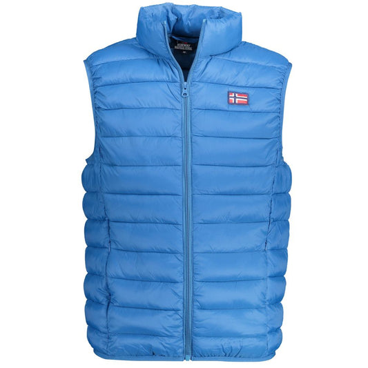 Blue Polyamide Jacket