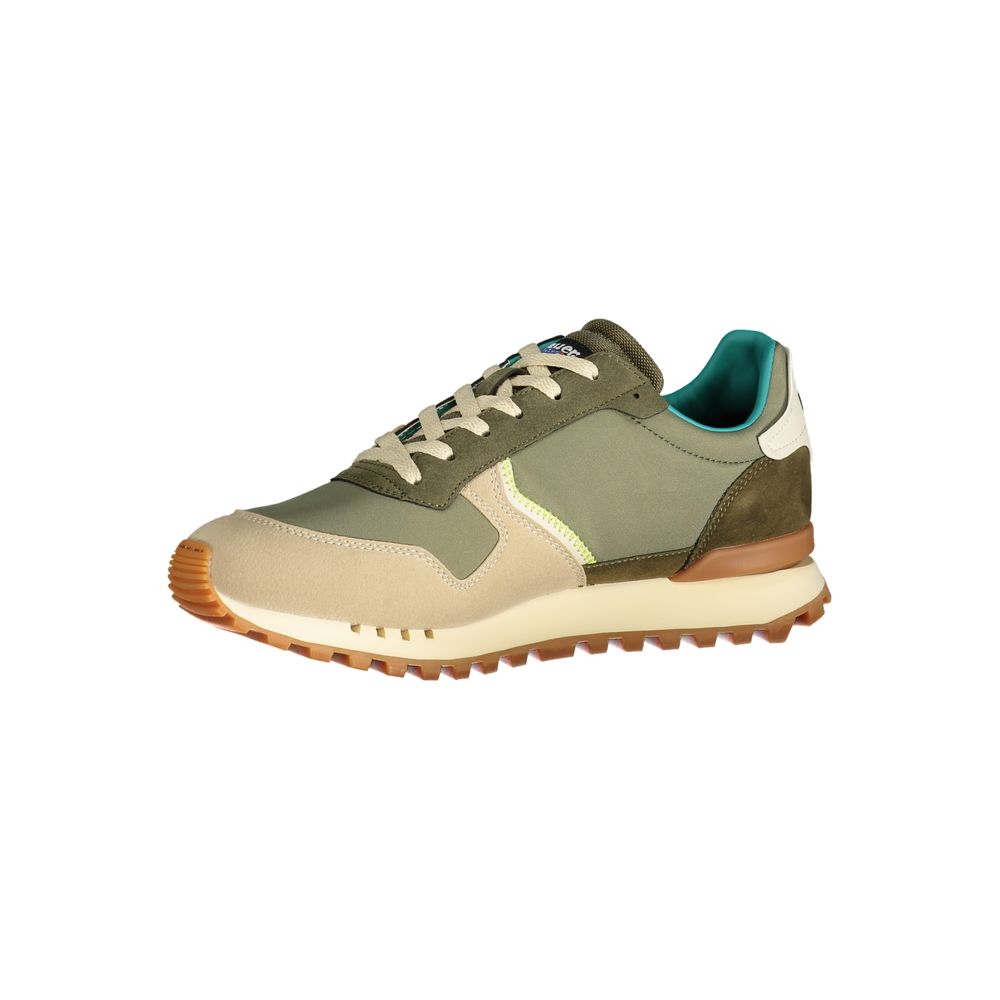 Green Polyester Sneaker