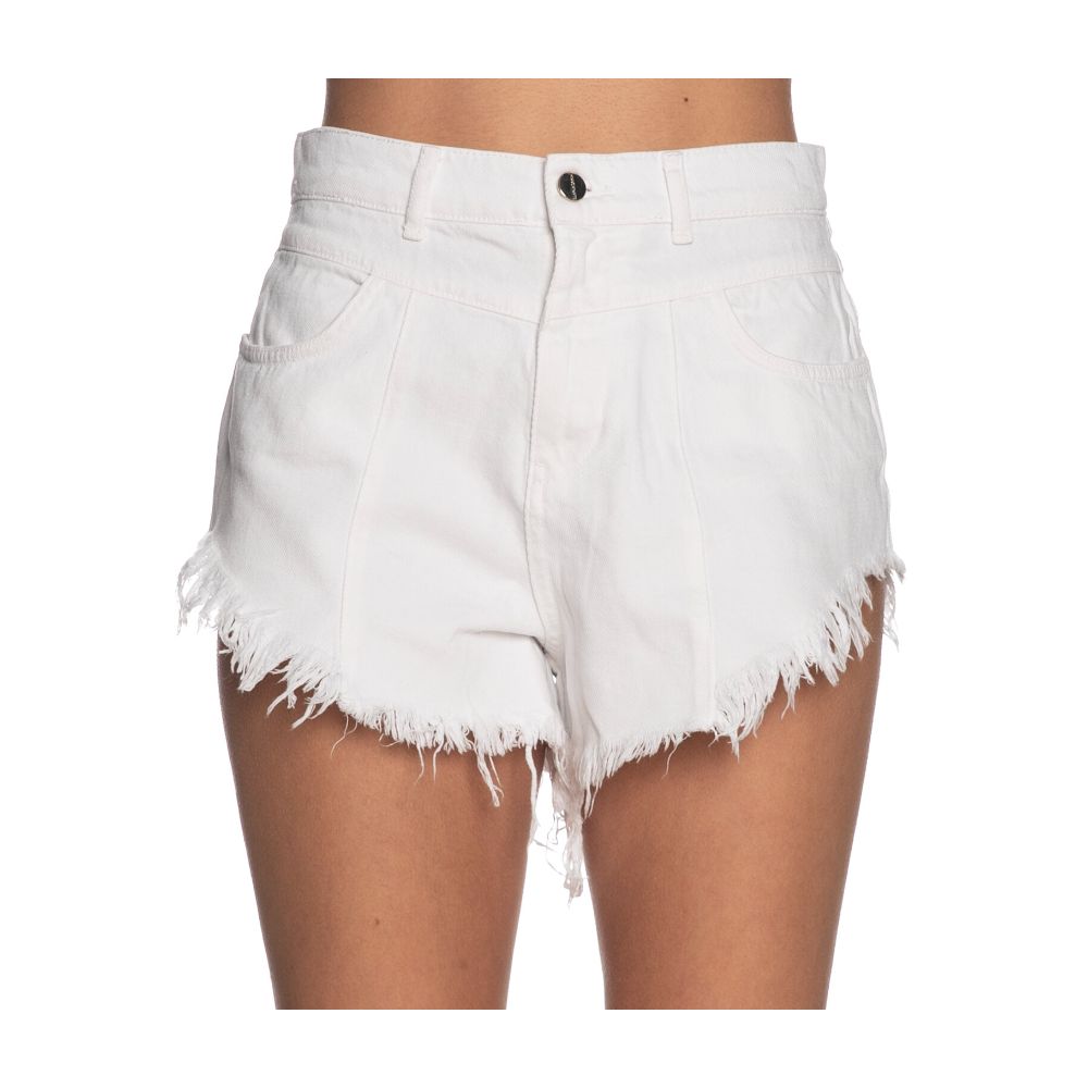 White Cotton Short