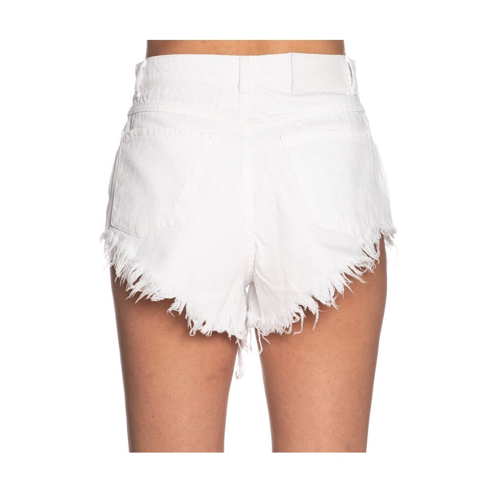 White Cotton Short