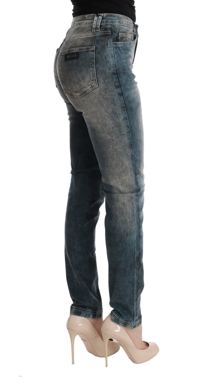 Chic Blue Wash Slim Fit Jeans