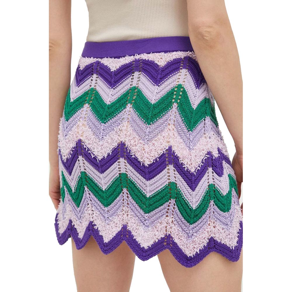 Multicolor Polyamide Skirt