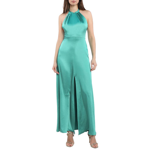 Green Polyester Dress