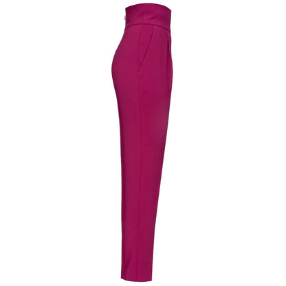 Purple Polyester Jeans & Pant