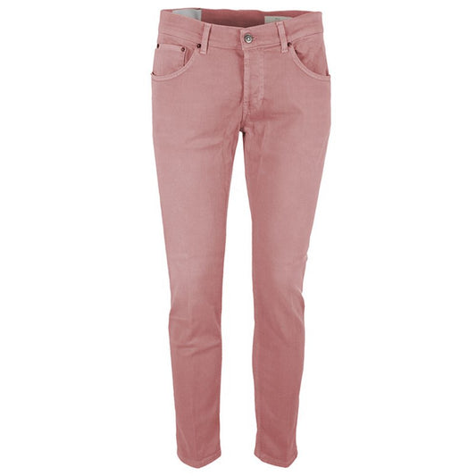 Pink Cotton Jeans & Pant