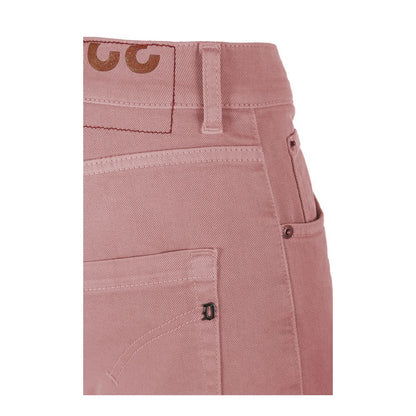 Pink Cotton Jeans & Pant