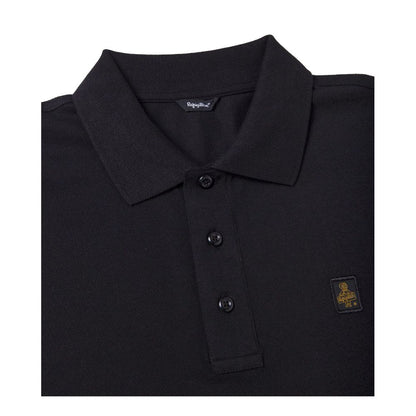 Elegant Solid Color Cotton Polo Shirt