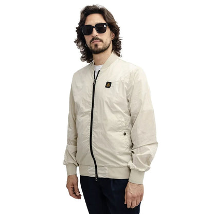 Beige Nylon Jacket