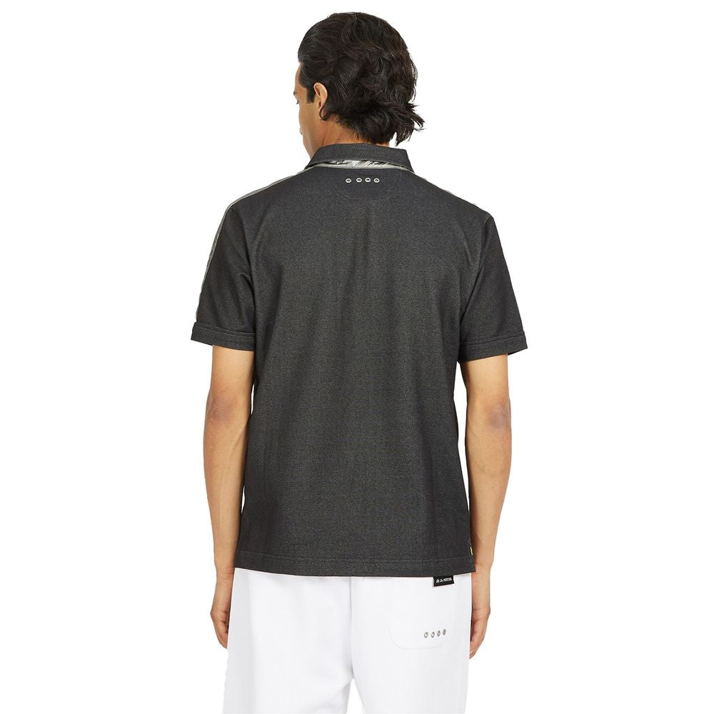 Sleek Cotton Blend Polo Shirt with Logo